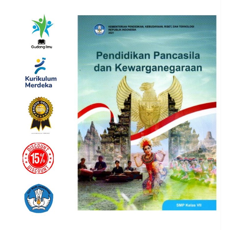 Buku Paket Kurmer Bahasa Indonesia Untuk Siswa SMP/MTS Kelas 7/VII Kurikulum Penggerak Merdeka Belajar Tahun 2023