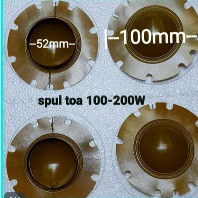 Spul Toa Sirine 100Watt - Toa100Watt - Membran Toa Horn Spultoa100Watt