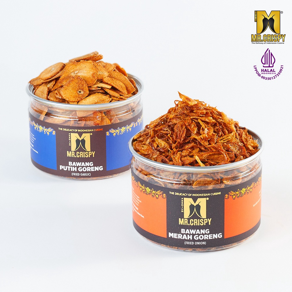 

WOW BANGET S39 Bawang Merah Goreng/Bawang Putih Goreng Mr.Crispy ぼ