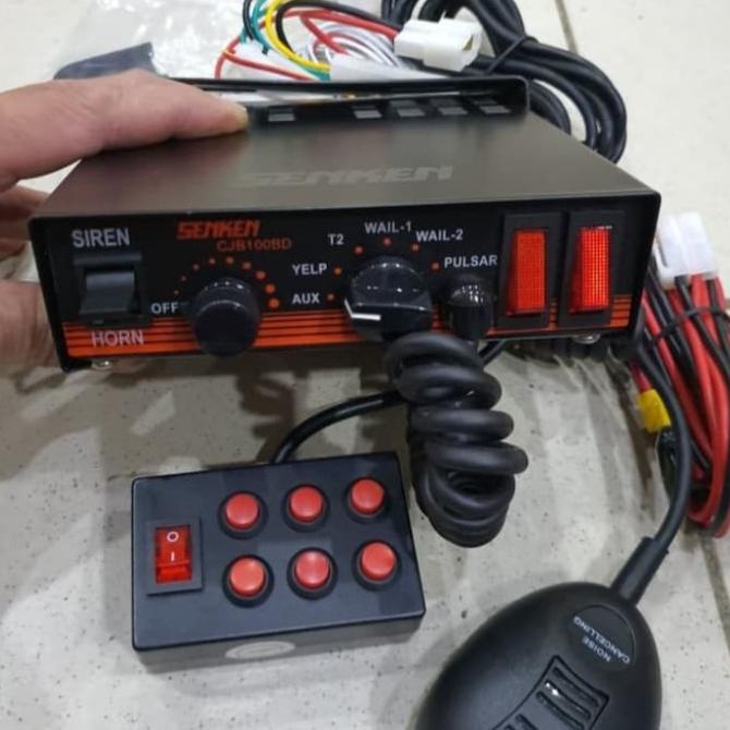 Toa Sirine Polisi Patwal Asli Senken Cjb100Bd Toa Yd100I