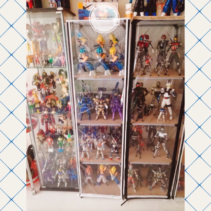 Terlaris Lp 04 Rak Pajangan / Etalase / Rak Gundam ( Khusus Gojek/ Grab)