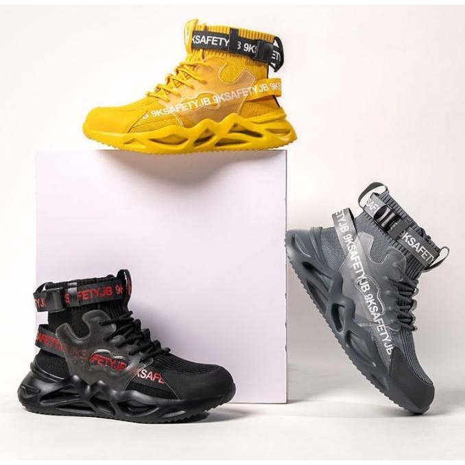 Sepatu Safety Sneakers Joobang 7719 untuk Kerja Proyek Pabrik