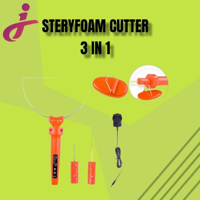 

Alat Pemotong Gabus Listrik Sterofoam Cuter Hot Wire Foam Cuter 3 in 1