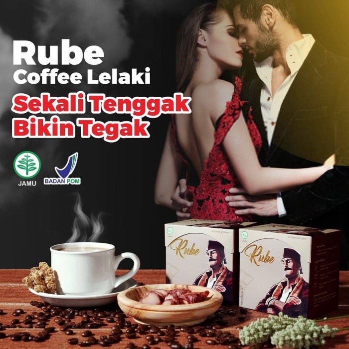 

KOPI RUBE HERBAL - Minuman Kopi Bubuk Arabika Penambah Stamina Pria