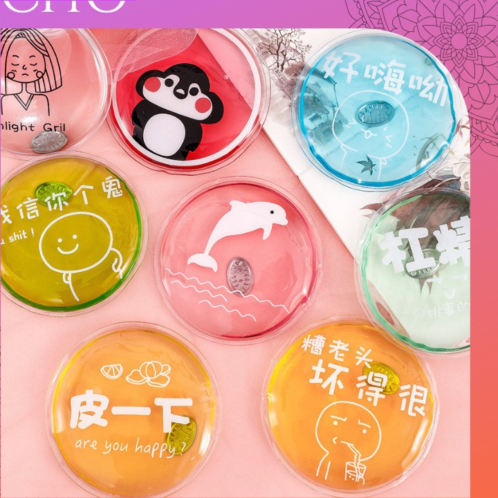 SALE ECHO Gel Penghangat Tangan Kompres Hand Warmer / Gel Penghangat Karakter 1 PCS / Gel Penghangat