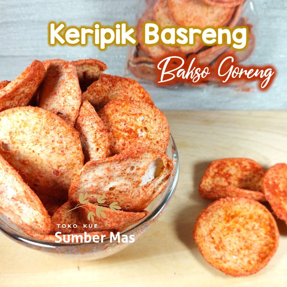 

Laris.. BAKSO GORENG / BASRENG 250 GR / basreng pedas / basreng kiloan 68F