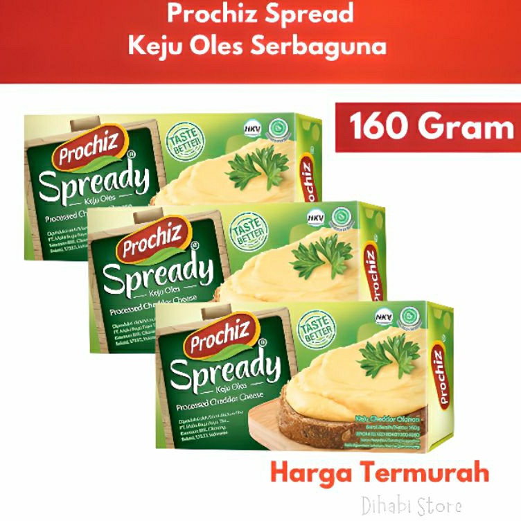 

(COD )NEW_PRODUCT Prochiz Spready 160 Gram Keju Expired Maret 2024
