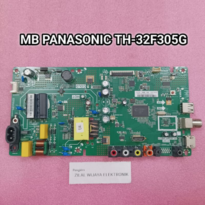 PANASONIC TH-32F305G - SOKET 50 PIN - MB - MAINBOARD - MOTHERBOARD - MOBO - MESIN TV - MB TV PANASON