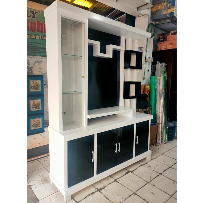Bufet Tv Partisi Minimalis/ Buffet Tv Partisi/ Rak Bufet Tv/ Bp14