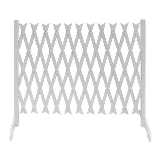 Partisi Ruang-Penyekat Ruangan-Pembatas Ruangan-Pagar Tanaman-Putih