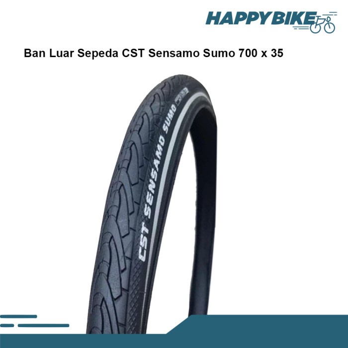 Terlaris Cst Ban Luar Sepeda Roadbike Sensamo Sumo 700 X 35 Bicycle Outer Tires