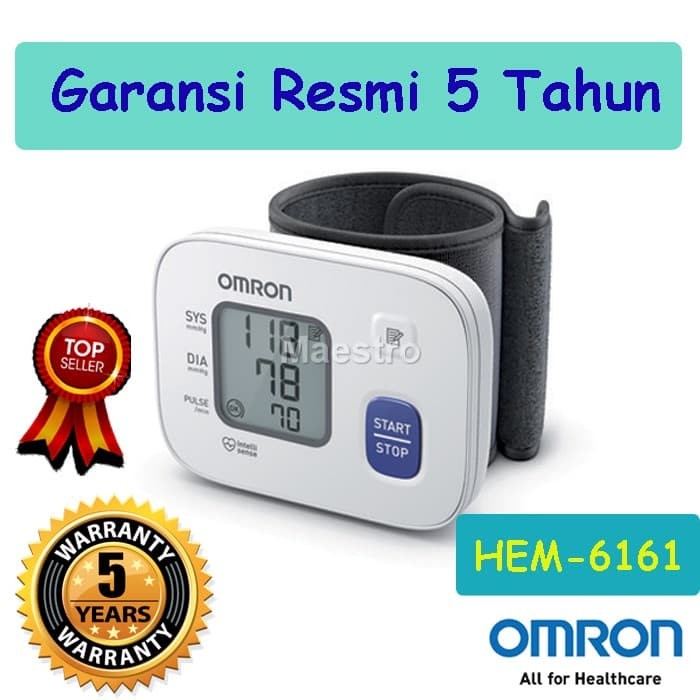 Omron Hem-6121 Tensimeter Digital Alat Ukur Tensi Darah Hem6121