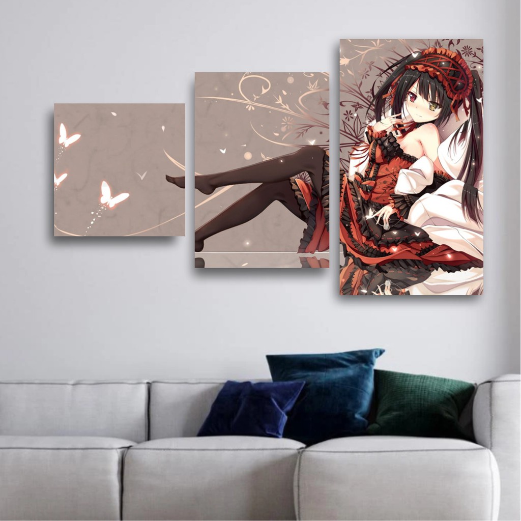 Poster Kayu Multipanel "Date a Live Kurumi Tokisaki"