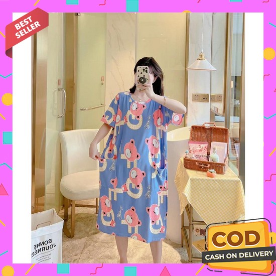 Daster Viral Kekinian Homydress Model Terbaru 2023 Wanita Dewasa Sexy  Baju Tidur Daster Jumbo Bahan
