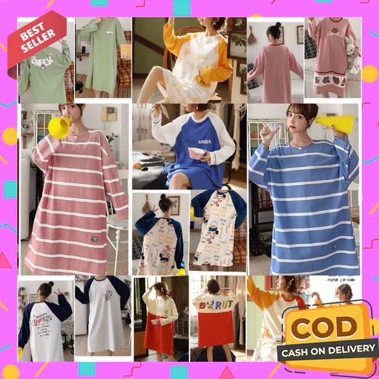 Daster Viral Kekinian Homidres Adem Sehari Hari Wanita Dewasa Sexy Hom Baju Tidur Wanita / Daster