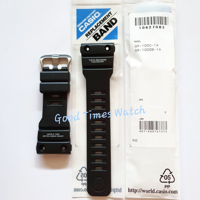 STRAP G-SHOCK GN-1000 GN 1000 GN 1000B Casio Original