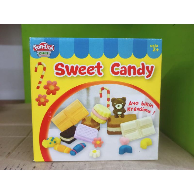 MAINAN ANAK 28051 SWEET CANDY / PERMEN MAINAN ANAK / COKELAT MAINAN