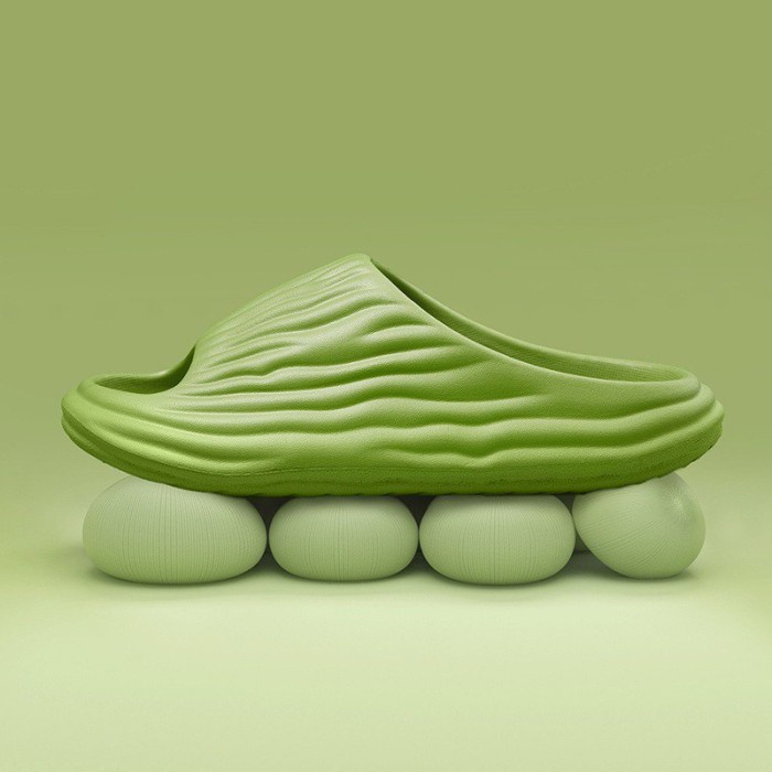 Sandal Line Slide Tebal Sendal Slide Pria Korea Sendal Unisex