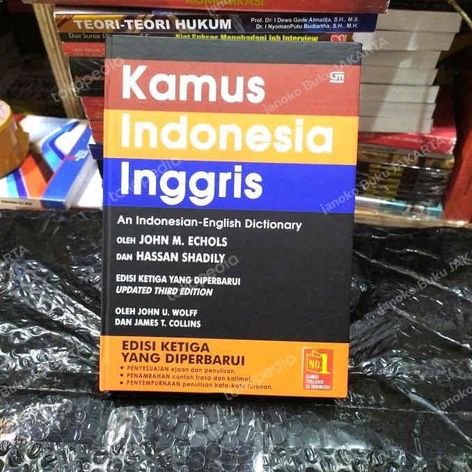 

kamus bahasa Indonesia Inggris by John m echol Hassan shadily