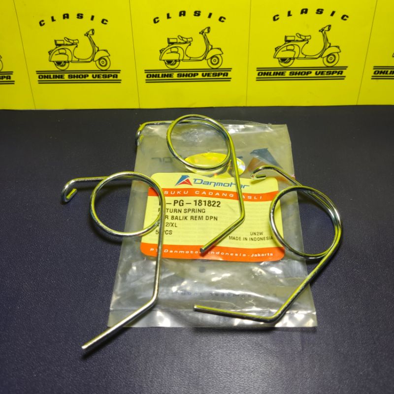 Per Rem depan Vespa / Per Bantu Rem Depan Vespa Danmotor
