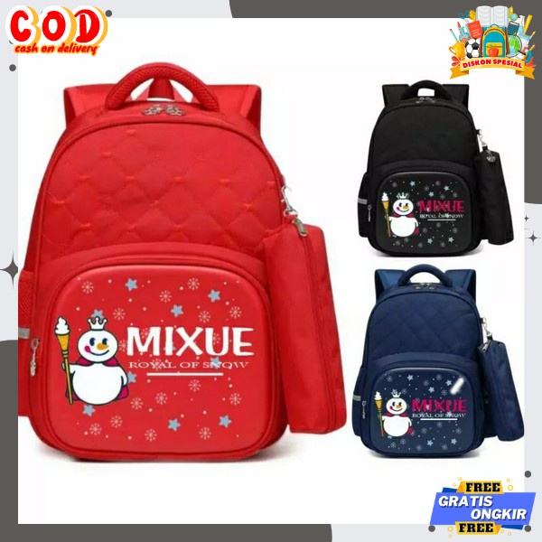 Taa Punggung Kecil Tad Kids Rqnsel School Promo Bagpack Anak Paud Tk Sd Smp Laki Laki Import Oringin