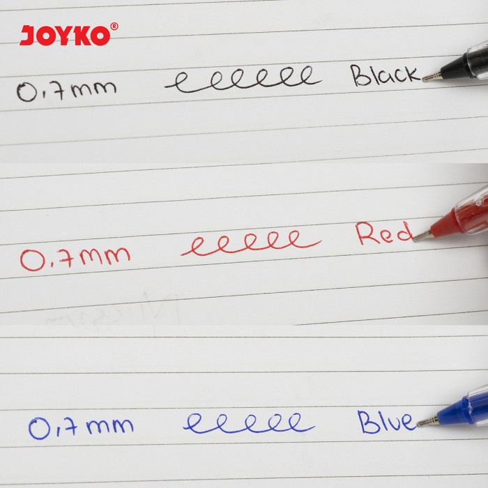 

Ball Pen Pulpen Pena Joyko Bp-345 Haruto 0.7 Mm