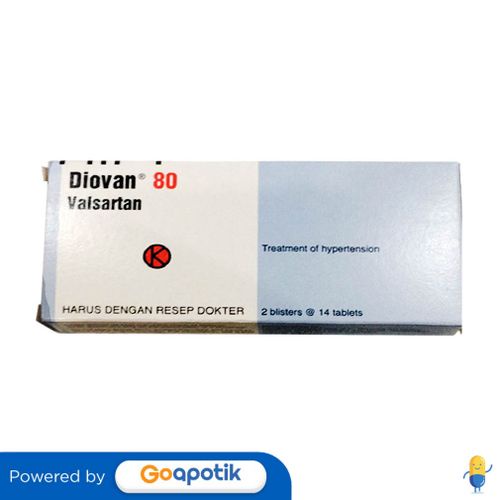 DIOVAN 80 MG BOX 28 TABLET