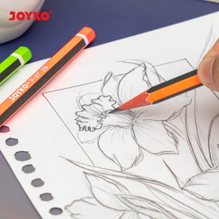 

Pencil / Pensil Joyko P-97 / 2B / 1 Box 12 Pcs