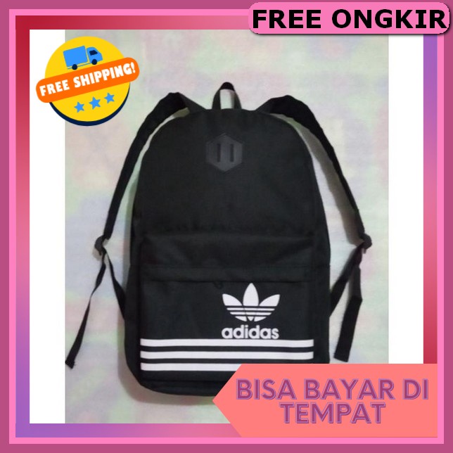 Tas Sekolah Laki2 Sma Original Import Warna Hitam School Bag Aesthetic Warna Hitam Terbaru 2023 Rans