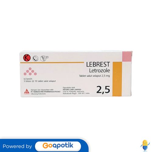 LEBREST 2.5 MG BOX 30 TABLET