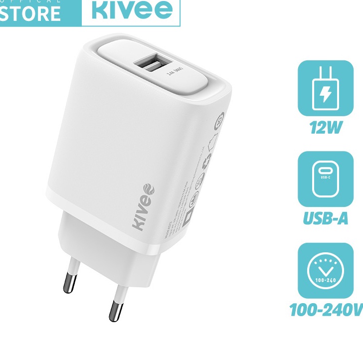 ➢Ready 0RJMZ KIVEE Kepala Charger adapter fast charging 12W 18W 22.5w 5.0A original for xiaomi oppo 