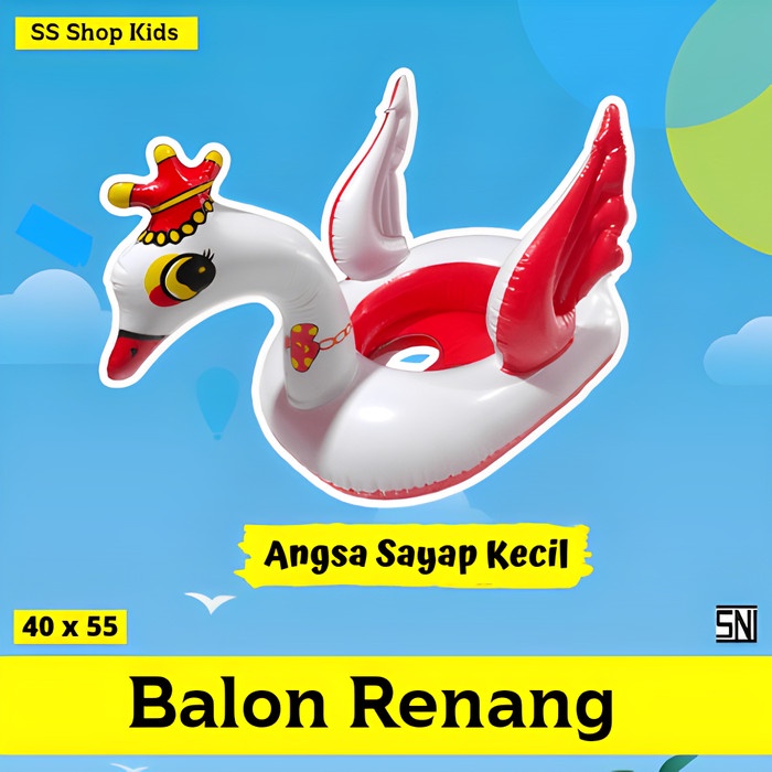 Pelampung Ban Balon Renang Anak Bebek Angsa Flamengo 083