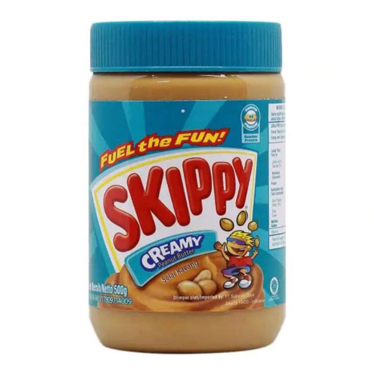 

[KODE PRODUK ZZZSG8673] Skippy Creamy Peanut Butter 500 gram Selai Kacang