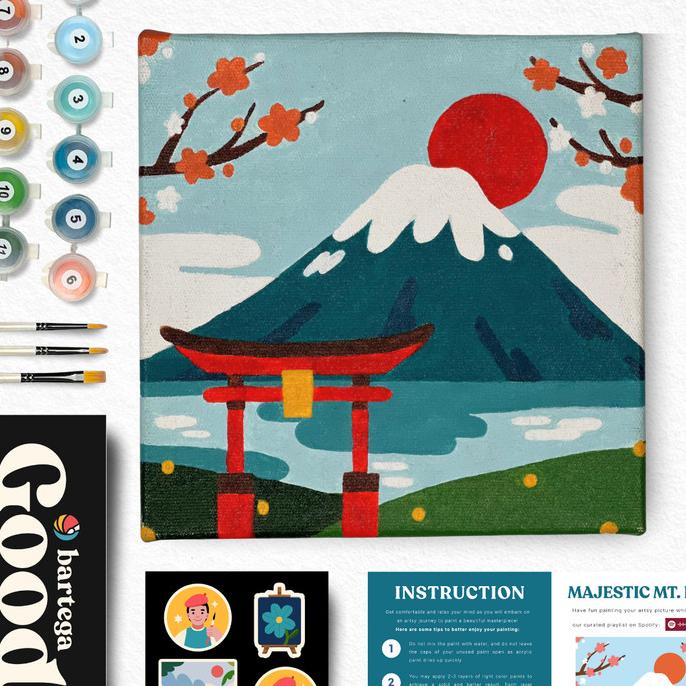 

Paint By Number Bartega - Majestic Mt. Fuji (City Series)
