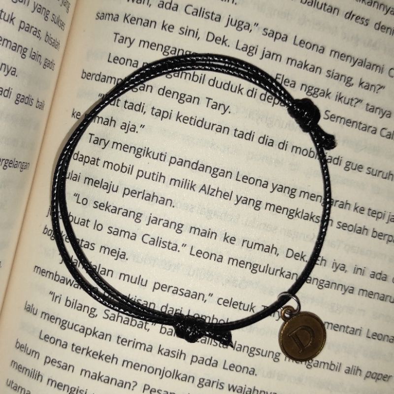 gelang/bracelet inisial