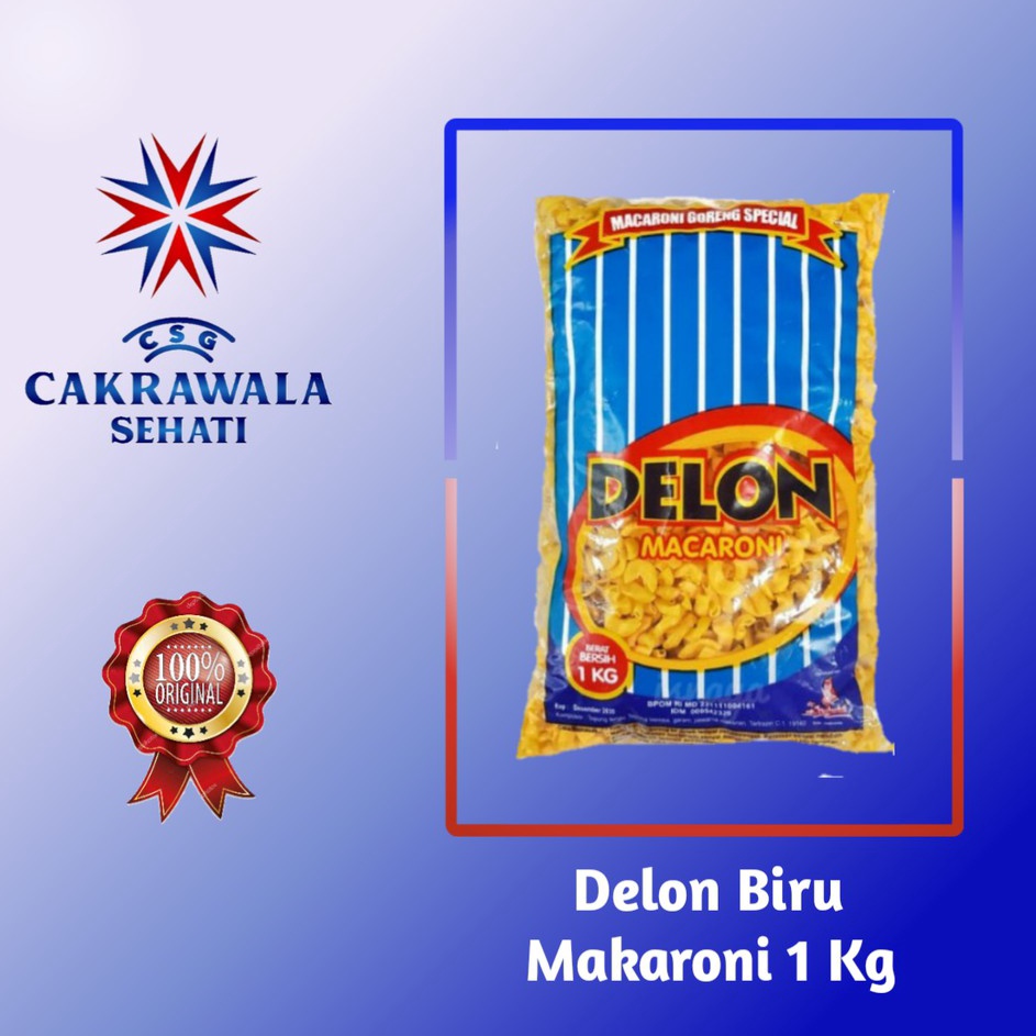 

STAR Makaroni Delon Biru 1 kg