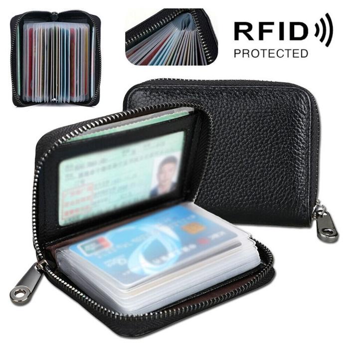 

Dompet Kartu Kredit Lock Wallet Secure Rfid Blocking Credit Card Purse