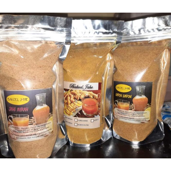 

Jahe merah instant 1kg