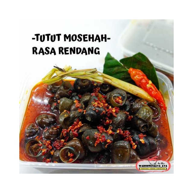 

Tutut Mosehah Rendang (Khusus Bandung PO)