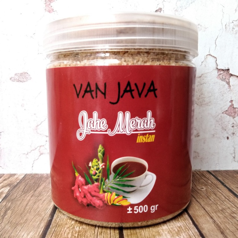 

✓ Jahe Merah Bubuk Instan VAN JAVA 500 Gram