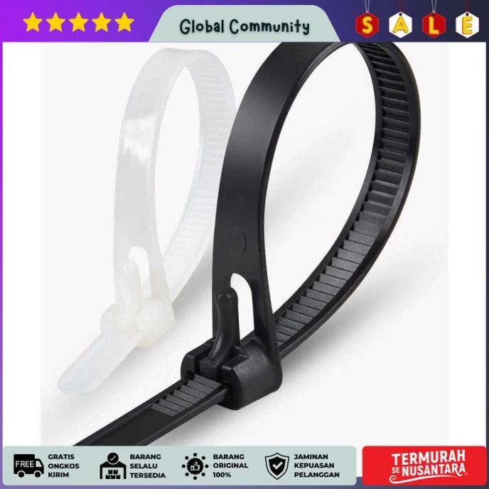 

Kabel Ties Zip Cable Organizer Reusable 8X150Mm 100 Pcs - Z815