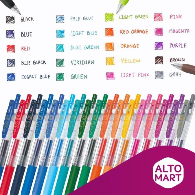 

Zebra Sarasa Clip Jjb15 Gel Pen 0.7 Mm