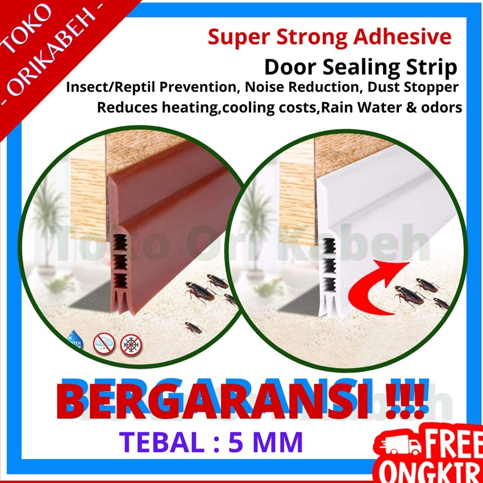 Ready Karet Penutup Celah Bawah Pintu / Penghalang Pintu Bawah / Seal Penutup Celah Bawah Pintu ➧✾