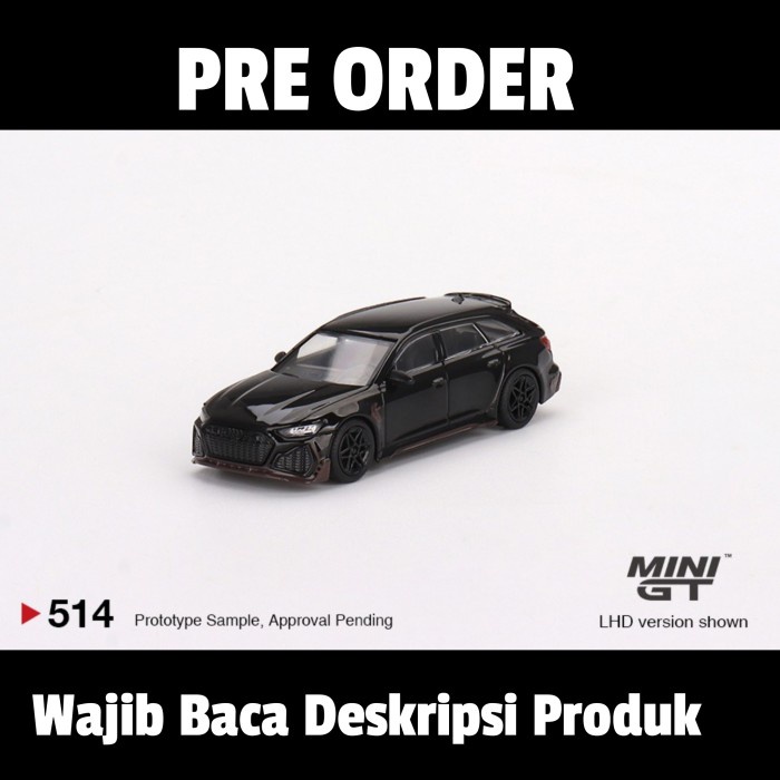 Minigt Mini Gt 514 Abt Audi Rs6 Johan Abt Signature Edition Black