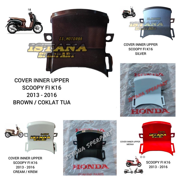 cover inner upper sambungan tameng depan upper scoopy fi K16 SALE
