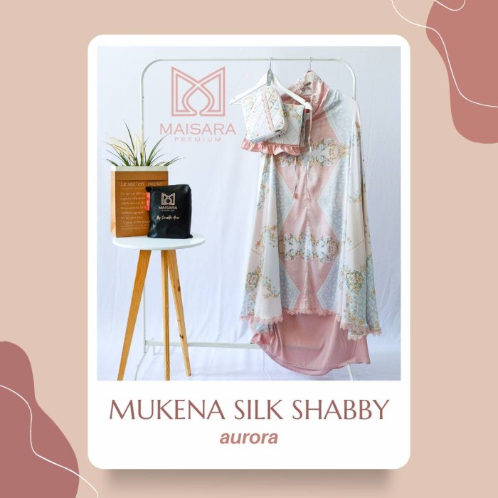 Mukena Maisara Premium Silk Shabby Aurora