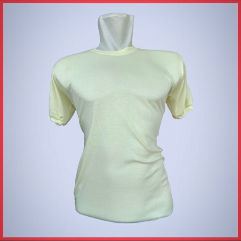 KAOS SATPAM POLOS | KAOS SATPAM TERBARU | KAOS SATPAM KREM KERAH PENDEK