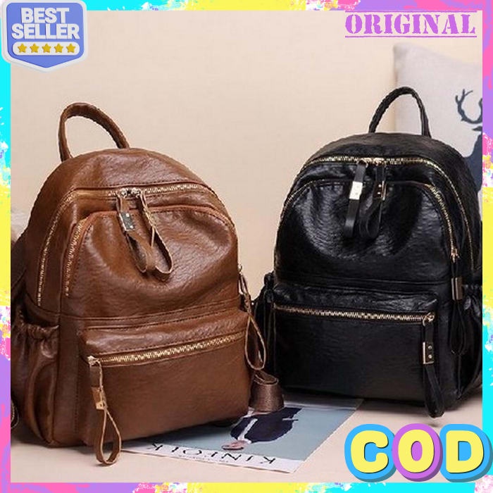Tas Brended Terbaru 2023 Ori Cantik Tas Punggung Beckpack Fashion Korean Style Ranael Randel Ransel 