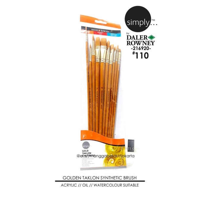 

Daler Rowney Simply Brush Set 110