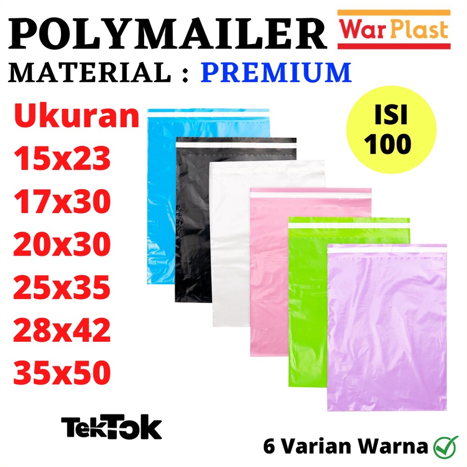 

Plastik Polymailer Kantong Bungkus Packing Online Olshop Tebal Premium Murah hjc